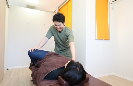 腰のストレッチ